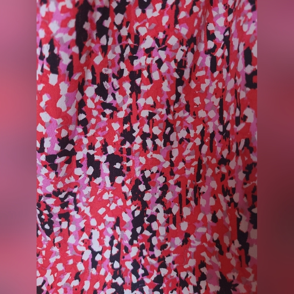 Topshop - Ruffled Open Back Dress - Size 12 - Picture 12 of 15